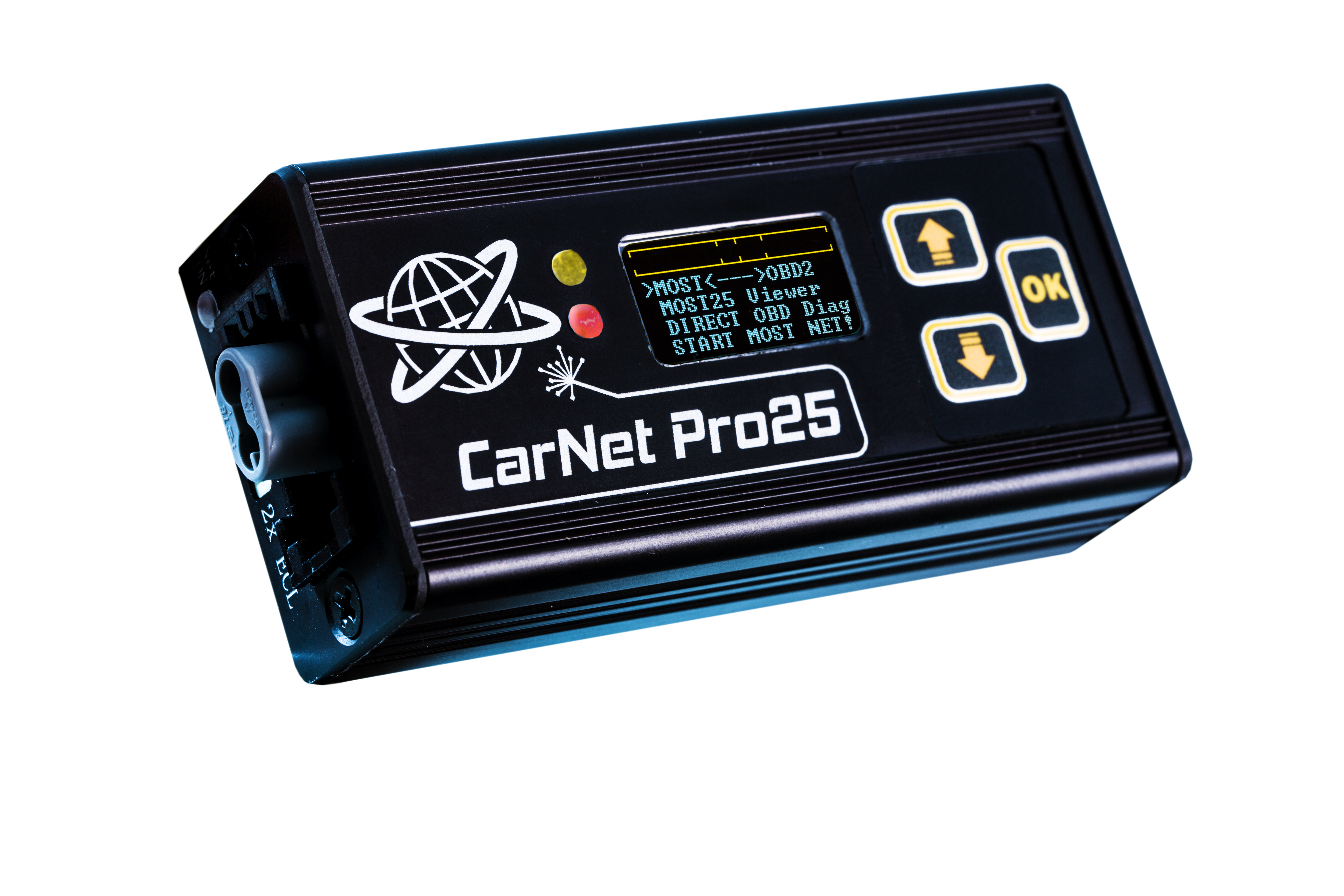 Carnet Pro25 Nie Ma Żadnych Konkurentów 100% Wyjątkowy Projekt Unikalne I Profesjonalne Urządzenie Oparte Na Technologii MOST Do Diagnostyki Samochodowej I Przeprogramowania Modułów Elektronicznych.